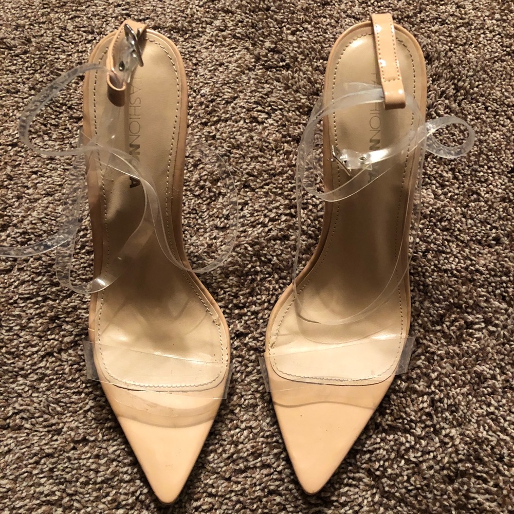 Clear Point Toe Fashionnova Heels